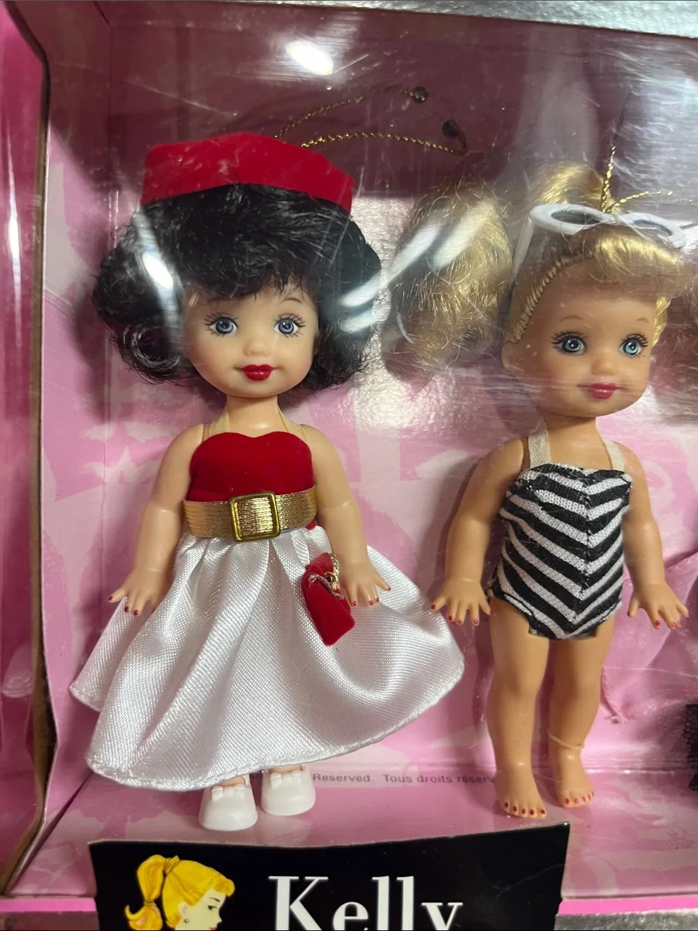 Mattel Kelly Collector Edition 4-Piece Doll Giftset - Pink, Black, White, Red